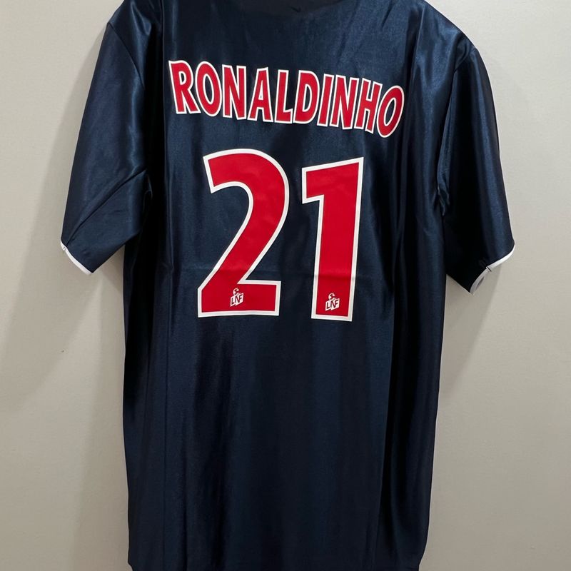 Camisa Psg Nike Ronaldinho 21 | Nike Usado 104205661 | enjoei