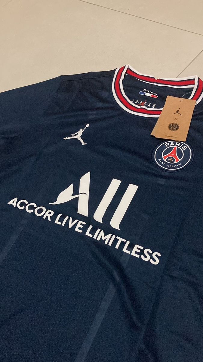 Camisa Psg X Jordan - 21/22 - Home | Jordan Nunca Usado 100810730