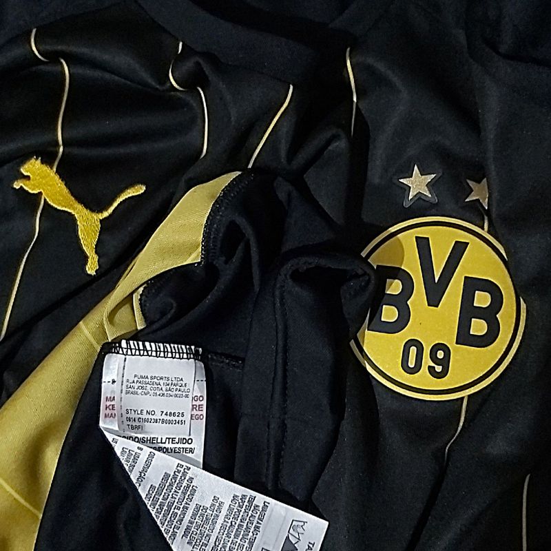 Camisa Puma Borussia Dortmund 2014 Hummels - Uniforme Reserva