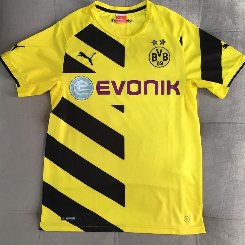 Camisa Futebol Puma Borussia Dortmund Hummels 2015 16 Camiseta Masculina Puma Usado 80893262 enjoei