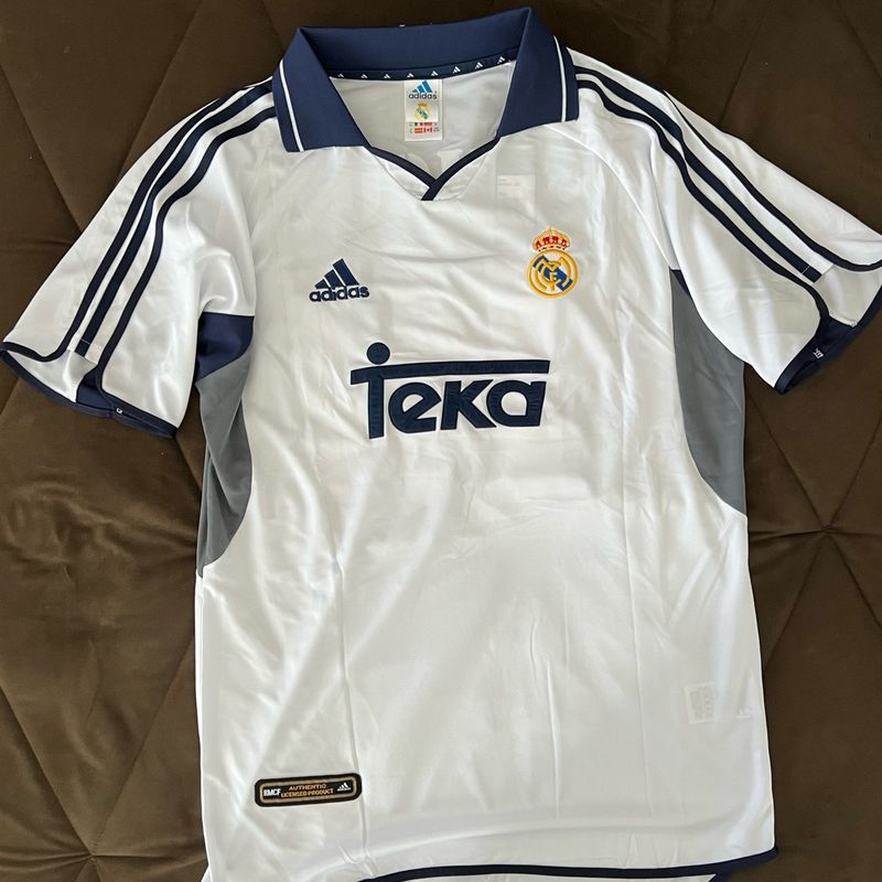 Camisa Real Madrid 2000/01 Retrô - Figo 10 | Adidas Nunca Usado