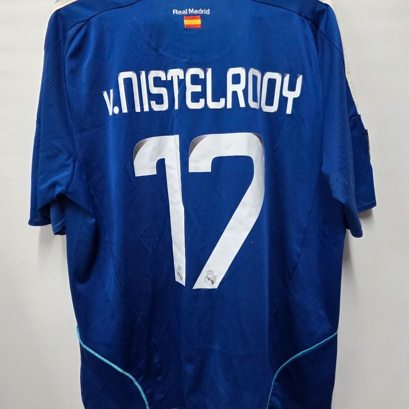Camisa Real Madrid Away 08-09 Van Nistelrooy 17 Lfp