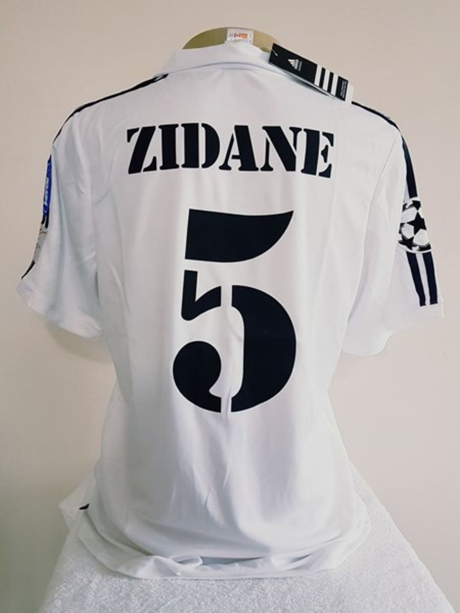 Camisa Real Madrid Gal Ticos Zidane Tem De Colecionador Camisa Masculina Adidas Nunca