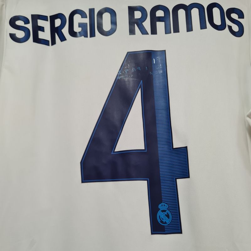 Camisa Real Madrid Home 12-13 G Sergio Ramos 4 | Adidas Nunca
