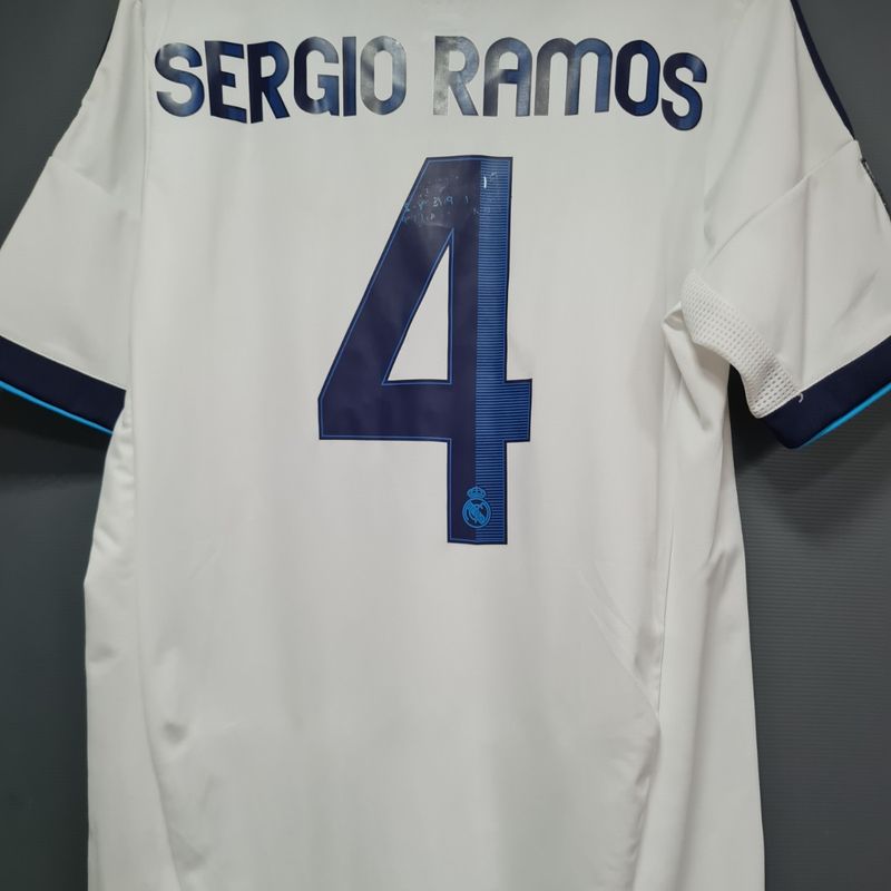 Camisa Real Madrid Home 12-13 G Sergio Ramos 4 | Adidas Nunca