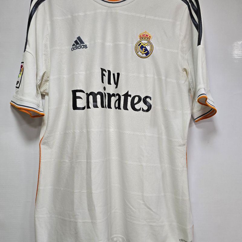 Camisa Real Madrid Home 13-14 Ronaldo 7 Lfp Importada Oficial