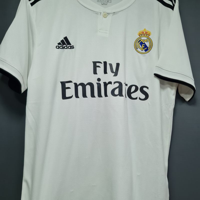Camisa Real Madrid Home 18-19 Modelo Jogador M Sergio Ramos 4
