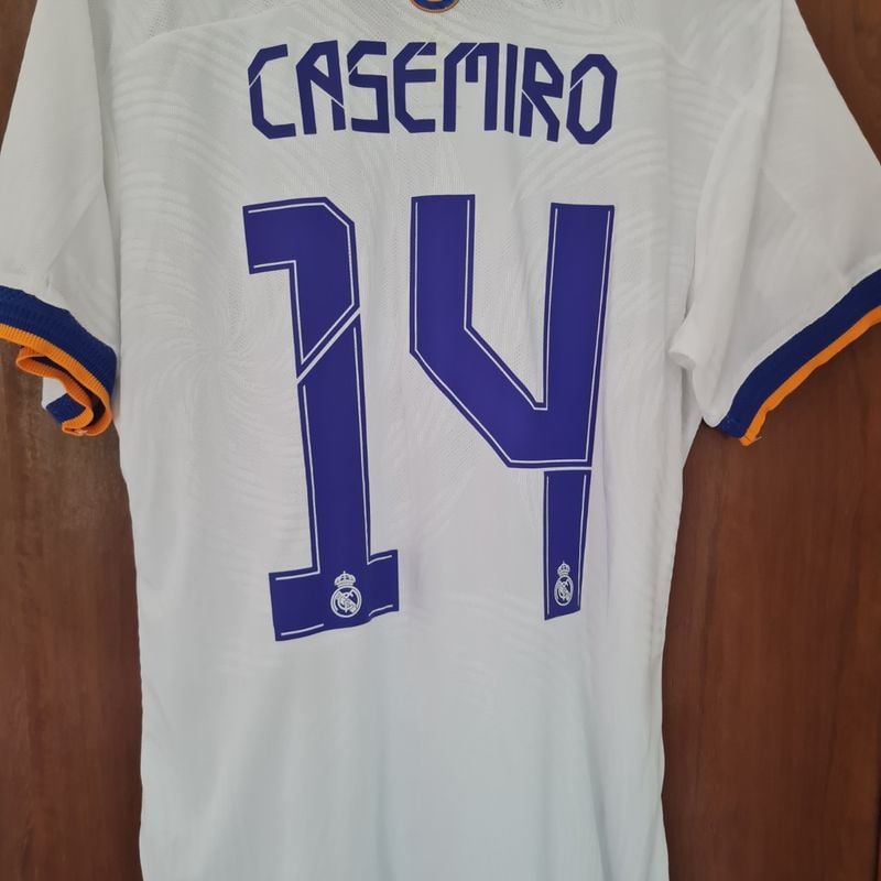 レアル・マドリード CASEMIRO 14 シャツ Camisa Real Madrid Home 21-22 Casemiro 14 | Camisa Masculina
