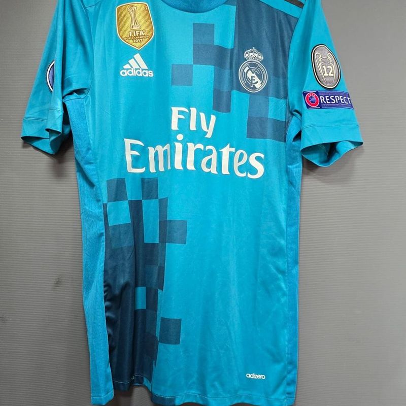 Camisa Real Madrid Third 17-18 Tamanho M Ronaldo 7 Versão