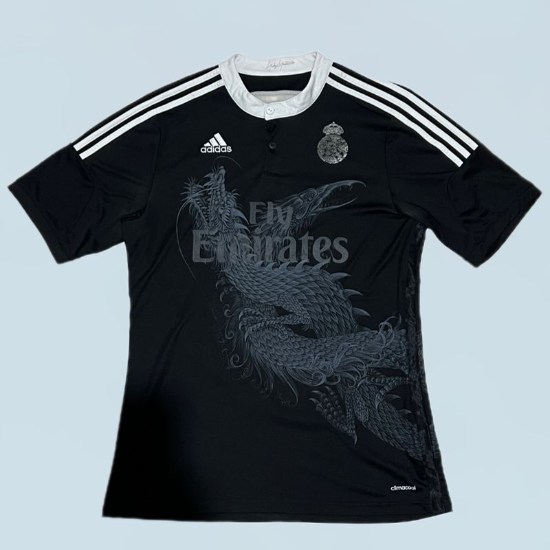 【中古】 Ryoji Morimoto ＆ champ Camisa Real Madrid Yohji Yamamoto | Adidas Real Madrid Usado