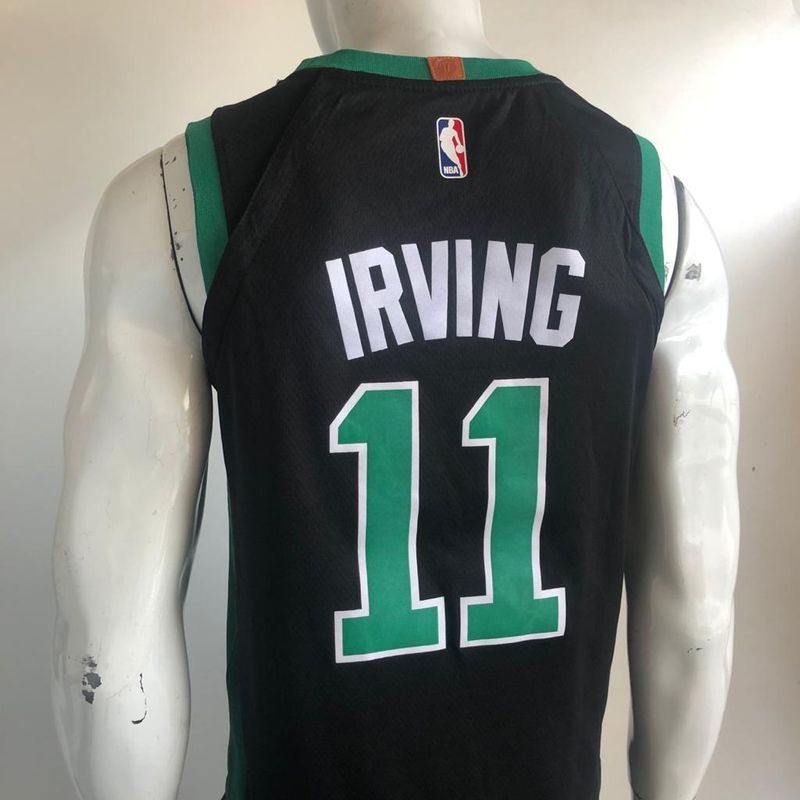 Camisa Regata Boston Celtics Preta Versão Jogador Irving #11