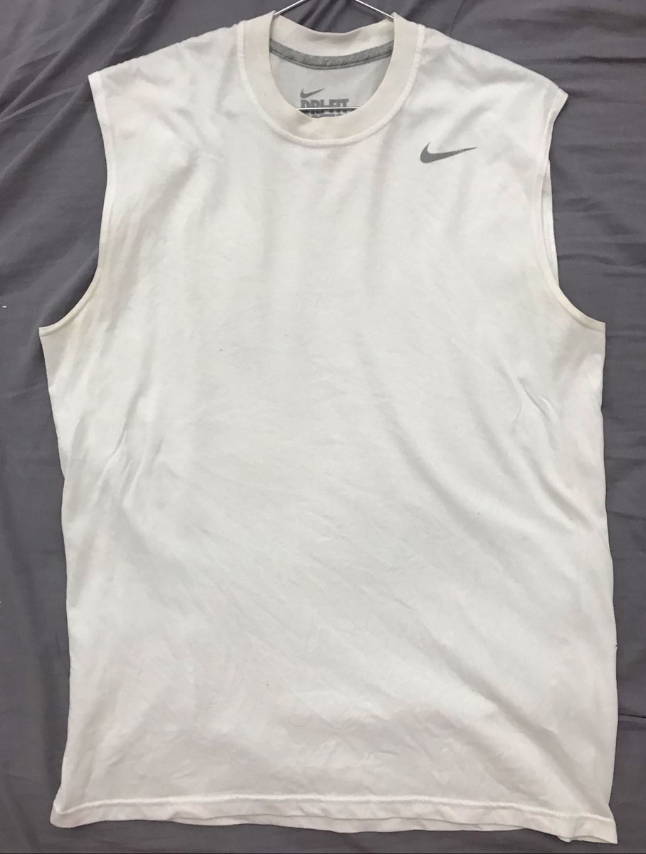 regata nike masculina branca