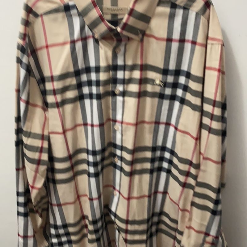 Camisa Replica da Burberry Camisa Feminina Burberry Nunca Usado 44827807 enjoei