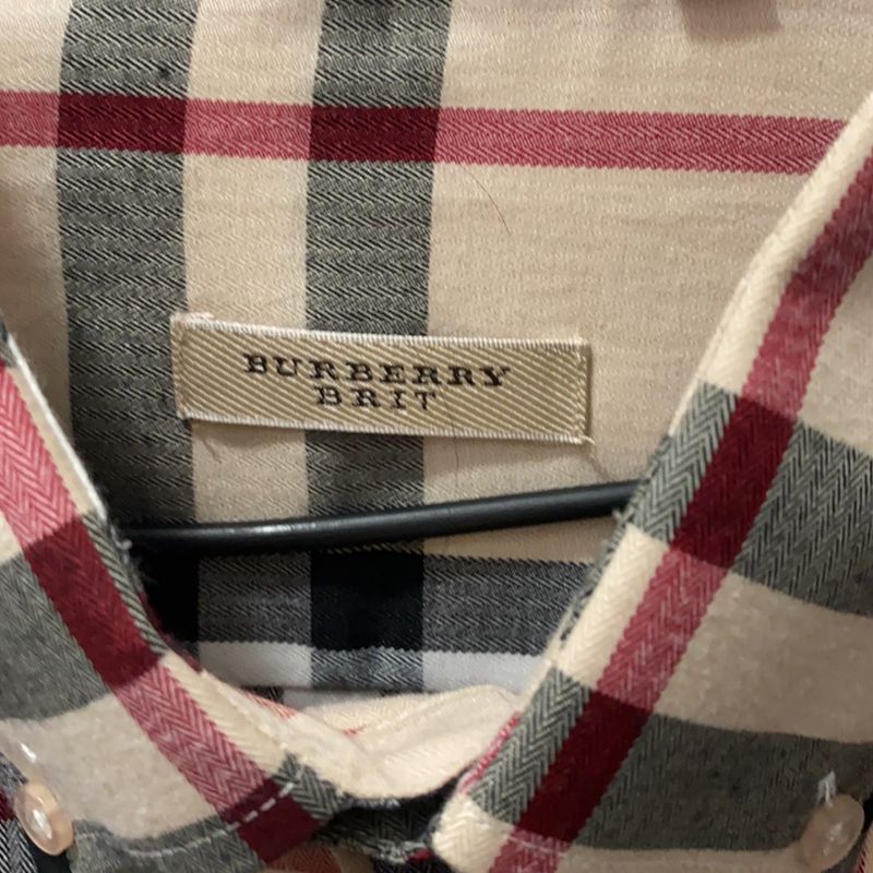 Camisa burberry shop replica feminina