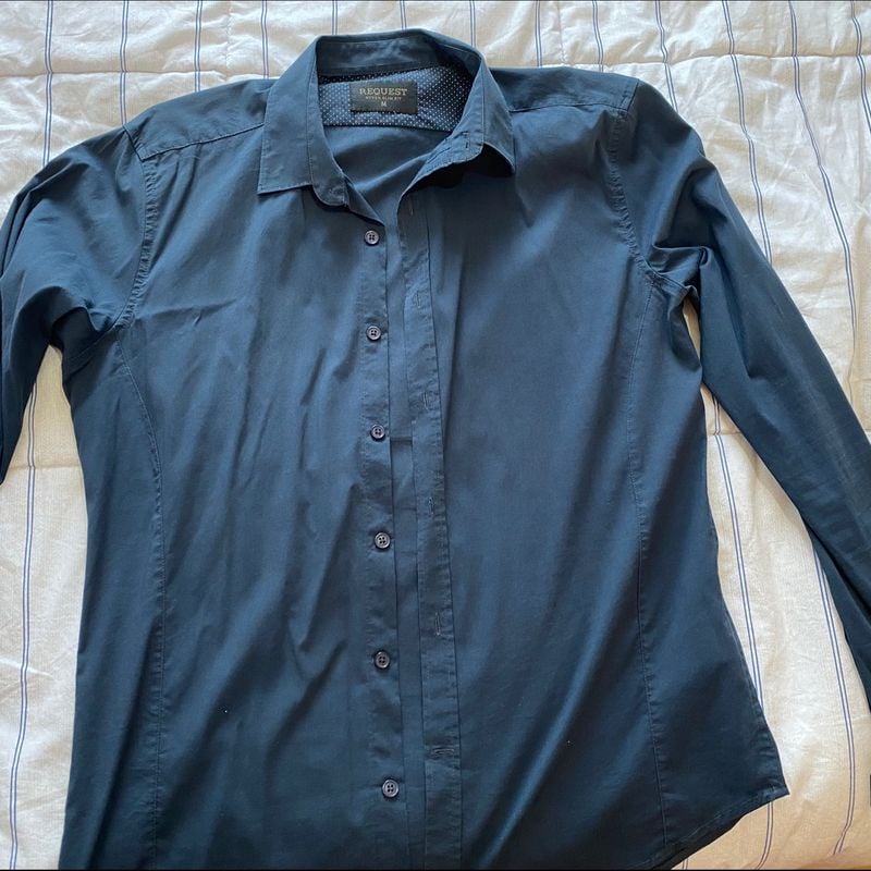 Camisa Request Super Slim Fit M | Camisa Masculina Request Usado