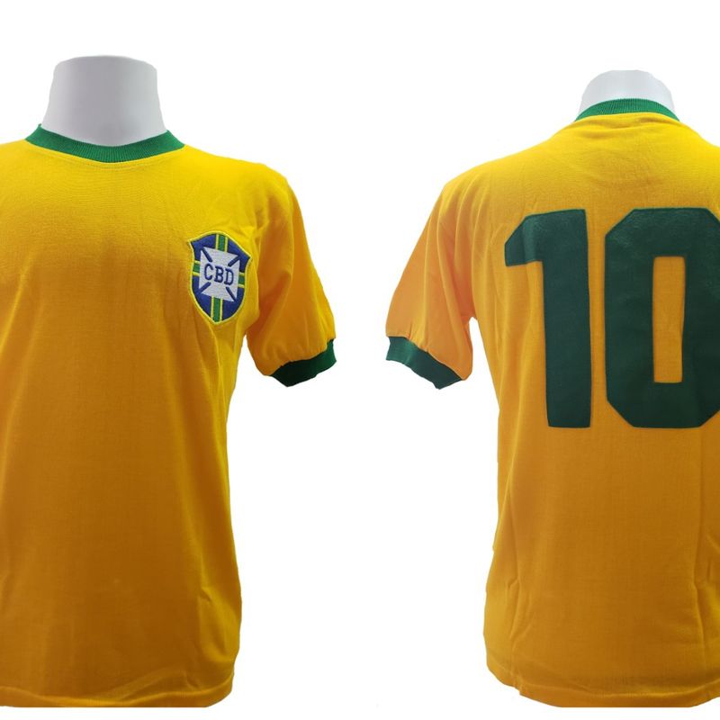 Camisa Seleção Brasileira 1968 - Retro Original Athleta - Athleta Store
