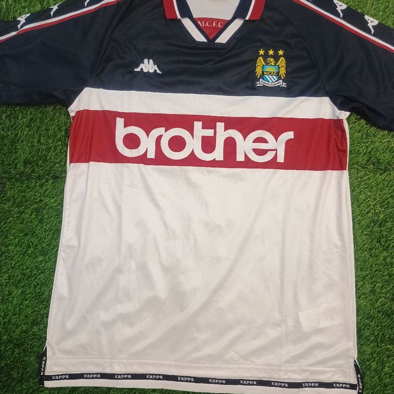 Camisa Retrô Manchester City Temporada 97/98 | Nunca Usado