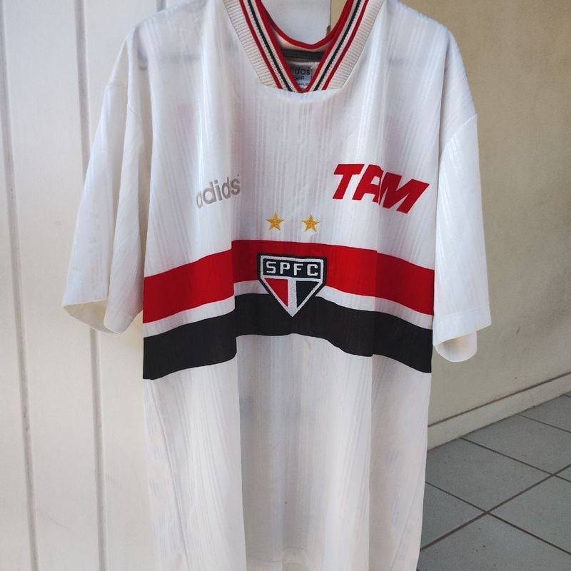 Camisa Retro São Paulo Spfc 1996 Adidas Original da Época Adidas