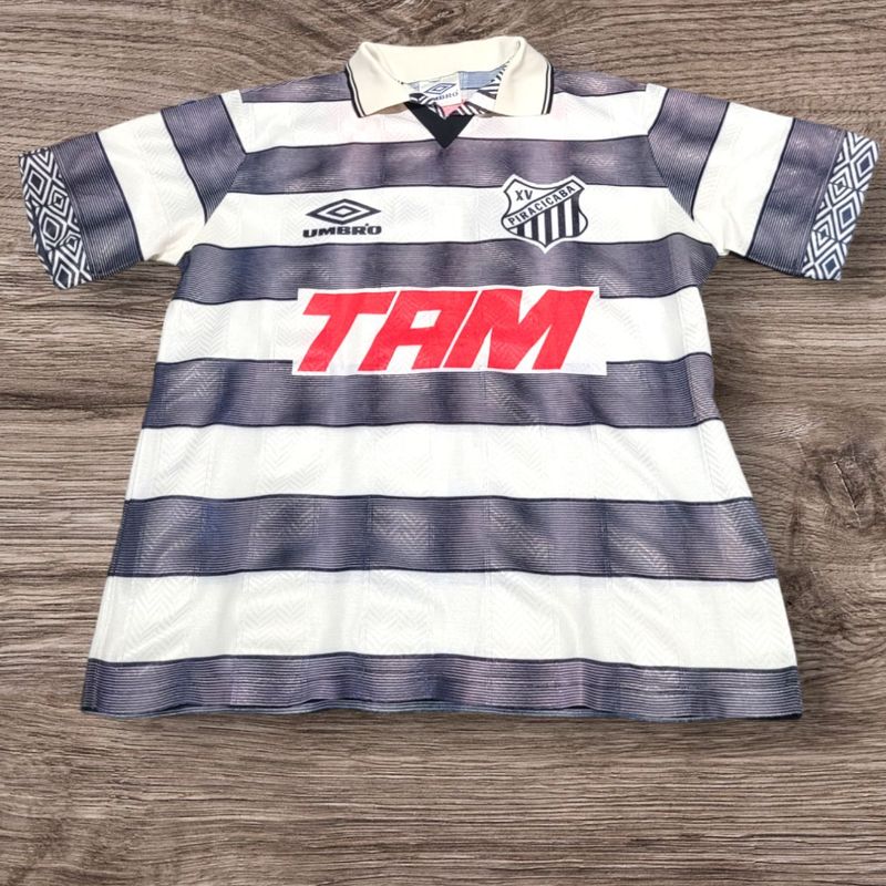 Camisa Retrô Xv de Piracicaba 1995 | Umbro Usado 104294077 | enjoei