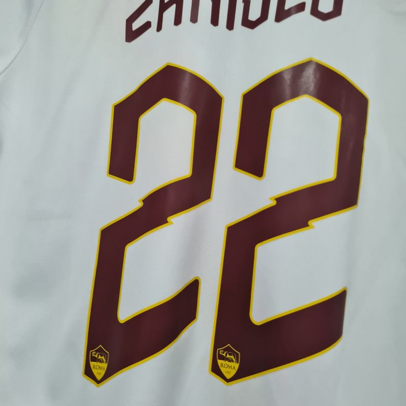 Camisa Roma Away 19-20 Tamanho M Zaniolo 22 Manga Longa | Nike