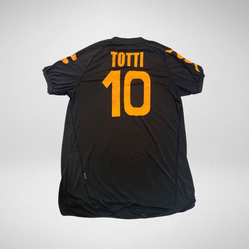 Camisa Roma - Away 2007/08 #10 Totti | Kappa Usado 110420674 | enjoei
