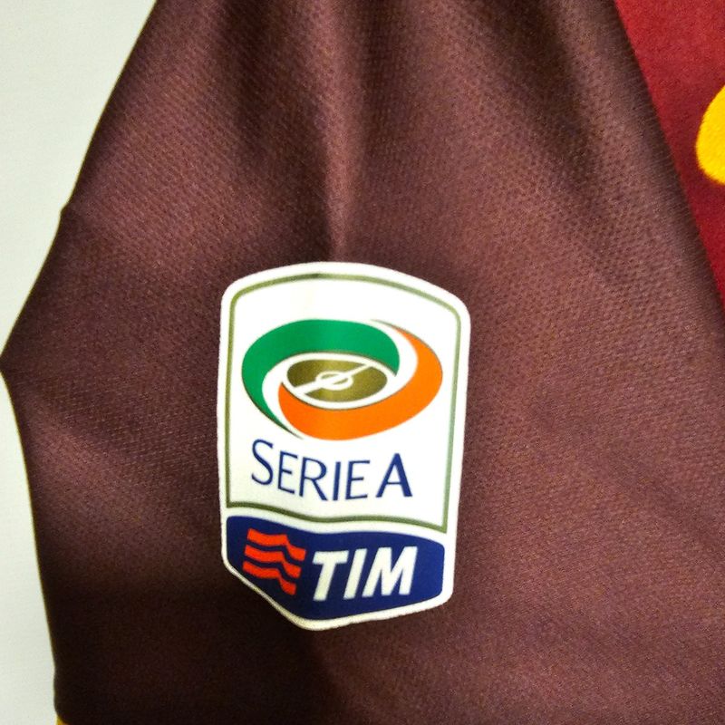 Camisa Roma Home 15-16 Gg Dzeko 9 Série a Versão Jogador | Nike