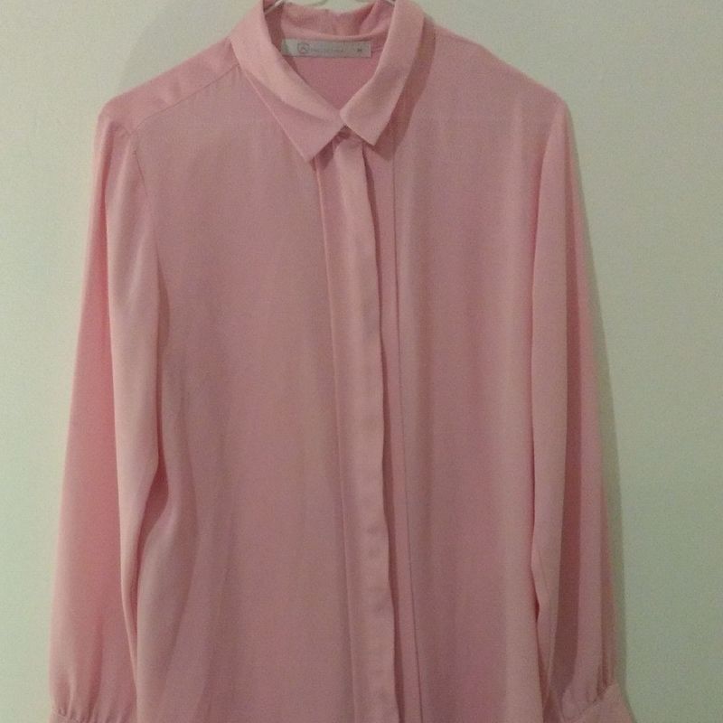 Camisa rosa sale renner