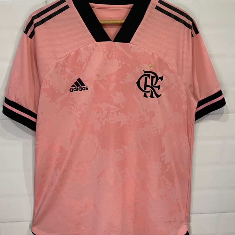 Camisa rosa best sale flamengo adidas