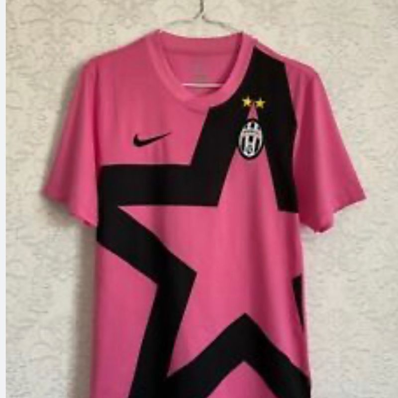 Camisa Rosa Juventus 2012 Original Roupa Esportiva Masculino