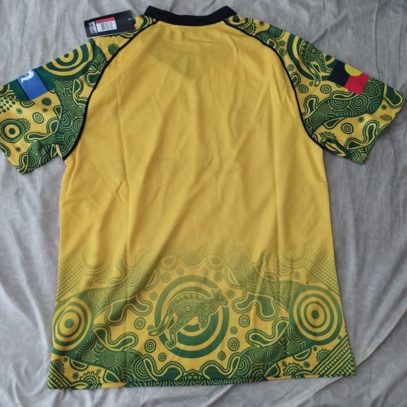 Camisa Rugby Australia Tamanho G Wallabies(Vide Medidas) | Asics