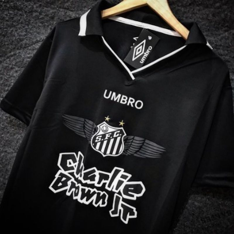 2 Umbro Santos FC x Charlie Brown Jr. Jerseys + Collection