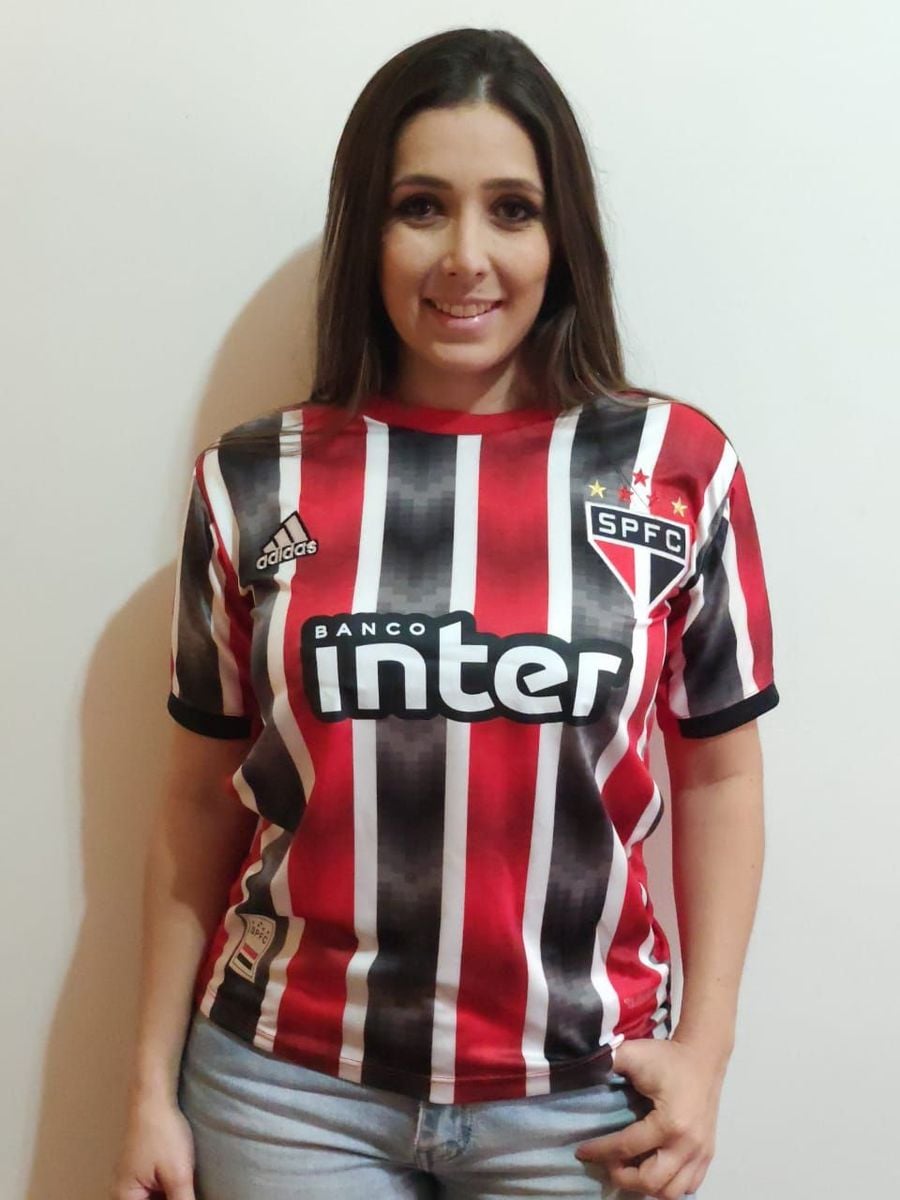 camisa sao paulo adidas feminina
