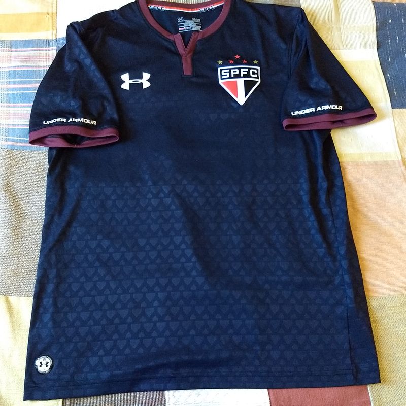 Camisa sao paulo under best sale armour preta