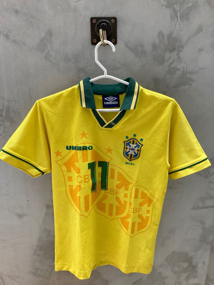 BRAZIL 1994 WC Romario 11 camiseta shirt trikot maillot maglia umbro