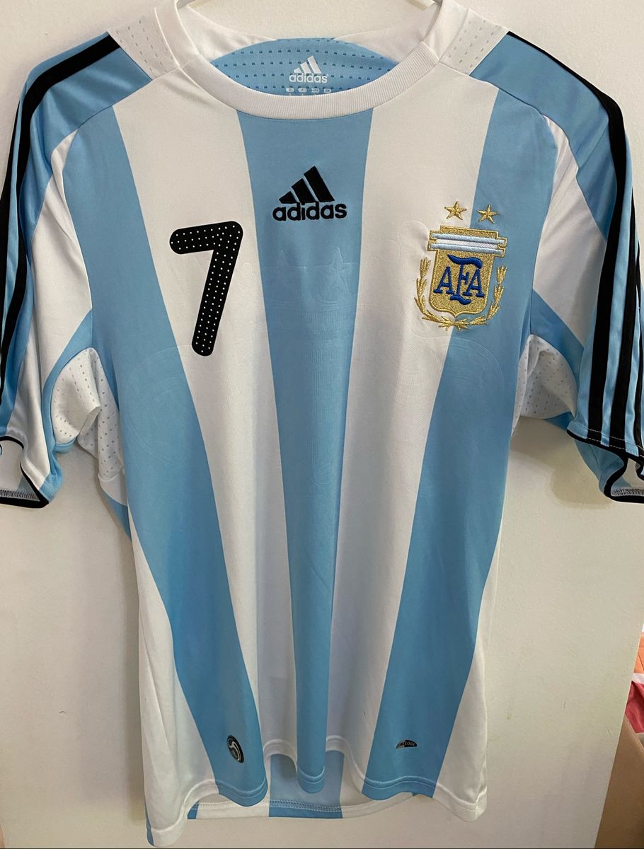 Camisa Seleção Argentina Adidas #7 Maxi Rodrigues ...