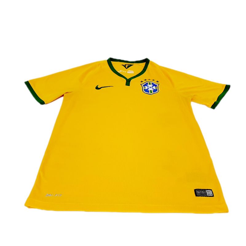 Camiseta do Brasil Original Copa 2014, Camiseta Masculina Nike Usado  39560916