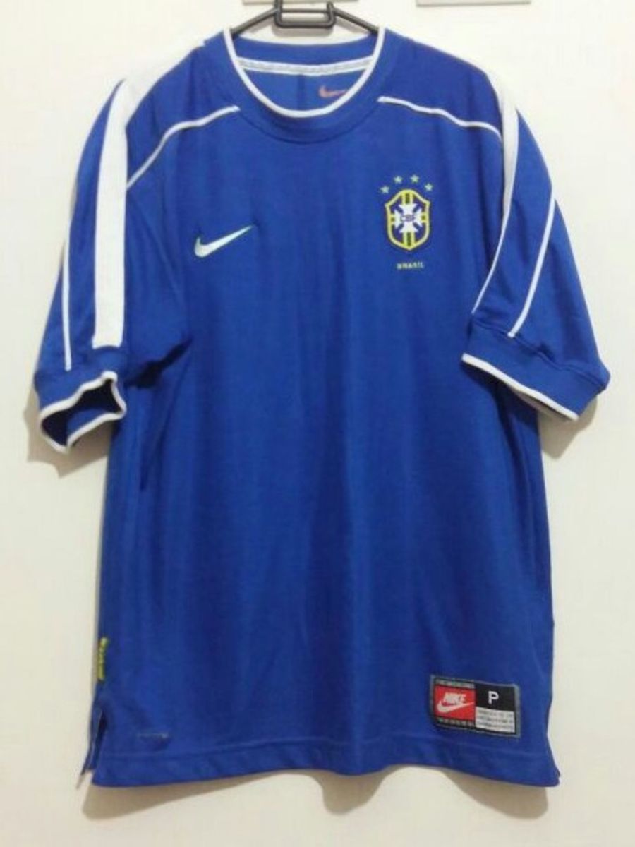 Camisa Selecao Brasileira 1998 Roupa Esportiva Masculino Nike Usado 21060225 Enjoei