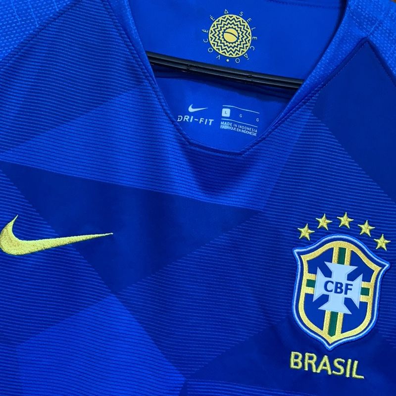 Camiseta Camisa Brasil Seleção Brasileira Oficial Copa da Rússia 2018 |  Roupa Esportiva Masculino Nike Nunca Usado 30390159 | enjoei