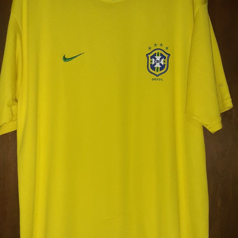 Camisa Brasil Regia Amarela - Masculina - Olden Sports