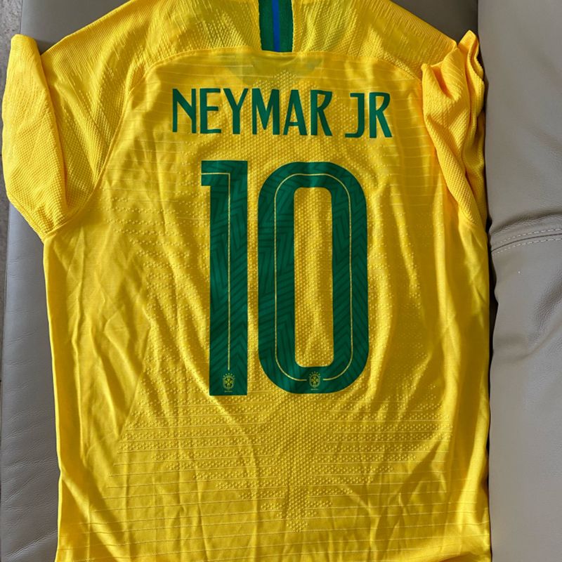 Camiseta Brasil Neymar Jr 10 Primera Mundial 2018
