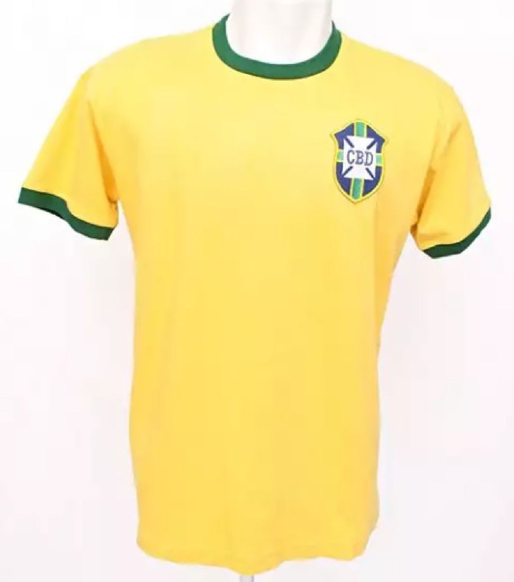 Camisa Seleção Brasileira Retrô - Copa 70