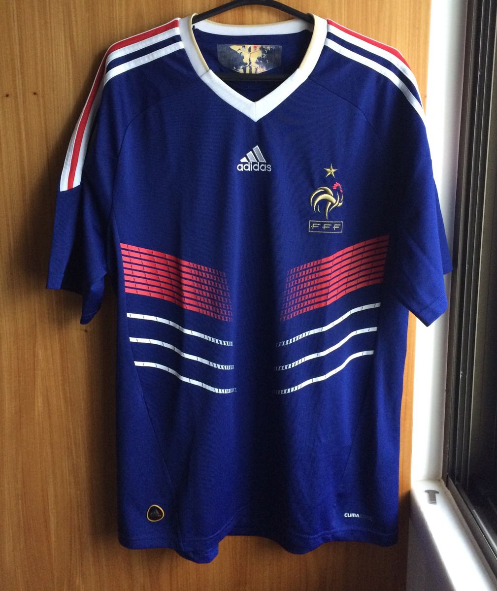 Photoelectric Shopkeeper Disguised Camisa Seleção França 2010 | Camisa Masculina Adidas Usado 49354992 | enjoei