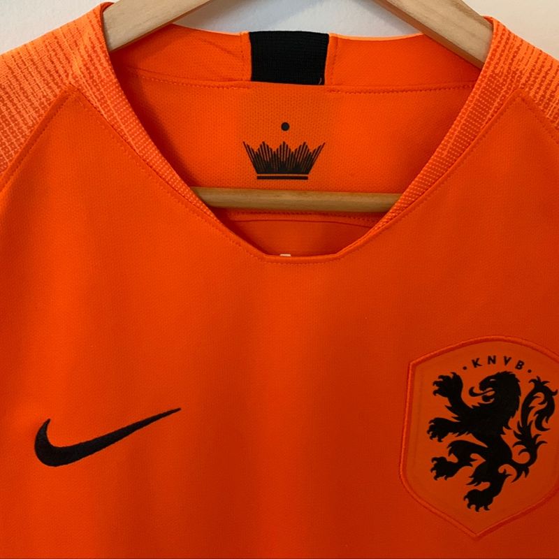 Camiseta de Time Knvb Nike Oficial Laranja | Roupa Esportiva Masculino Nike  Usado 78229344 | enjoei