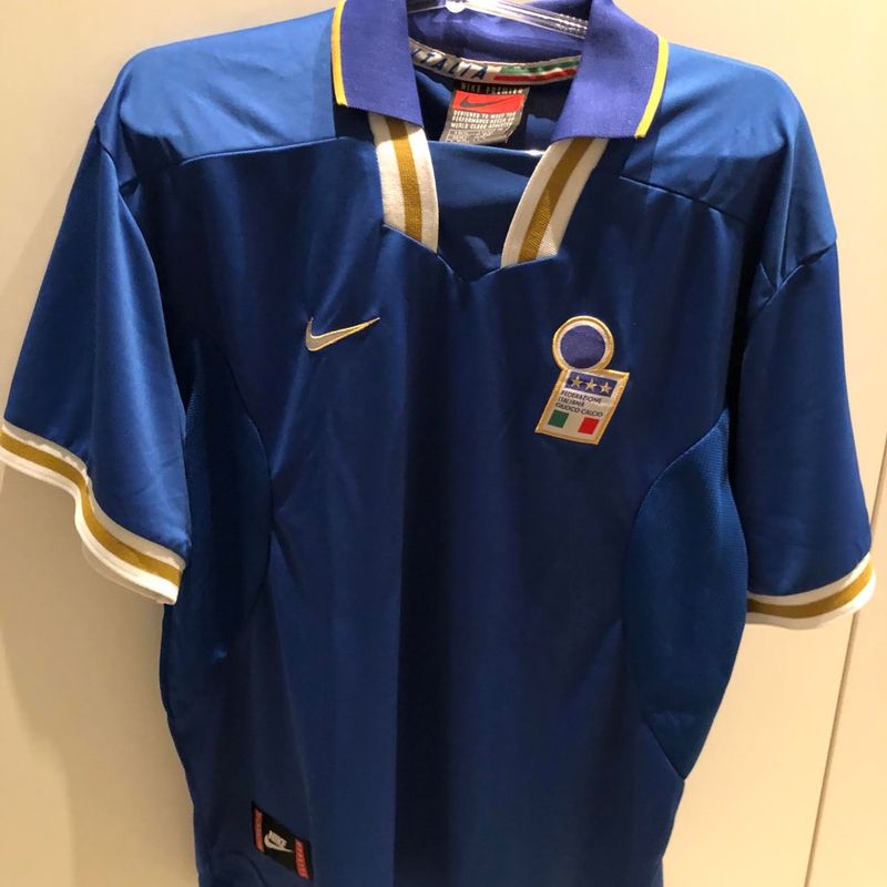 Camisa Seleção Italiana Oficial Copa do Mundo 1998
