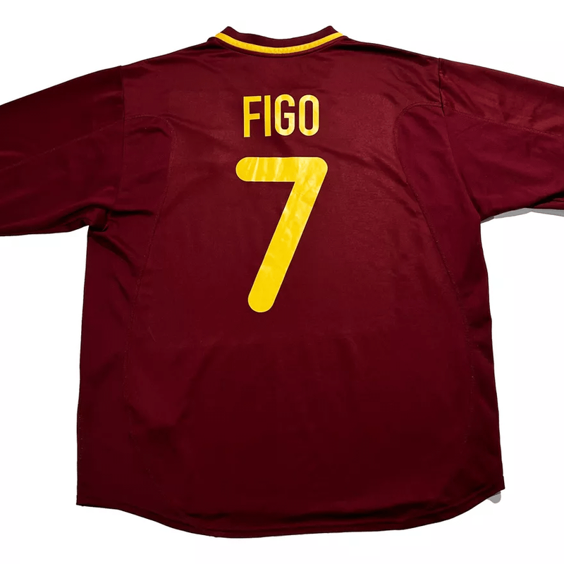 Camisa Seleção Portugal 2000 #7 Figo (Original da Época) | Nike