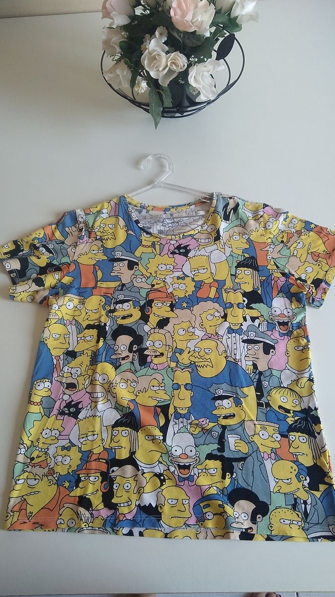 Camisa best sale feminina simpsons