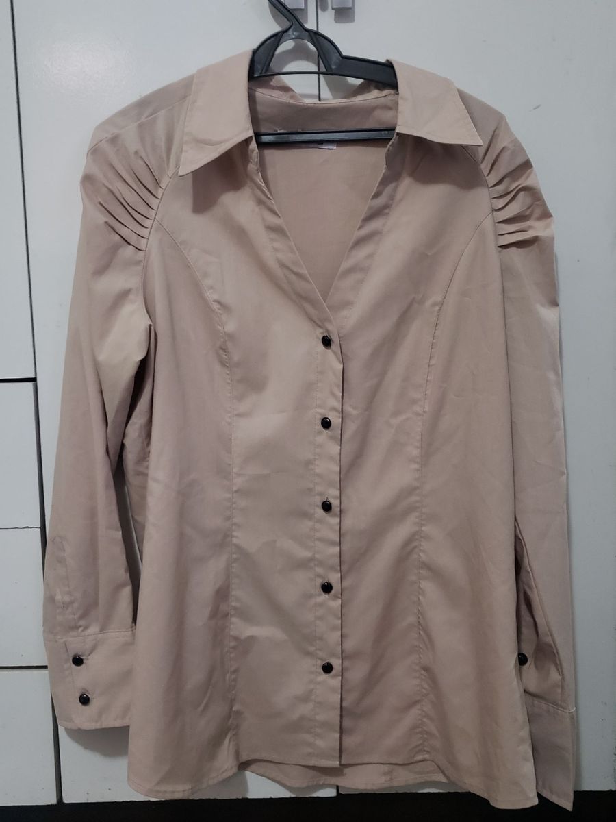 camisa social feminina marisa