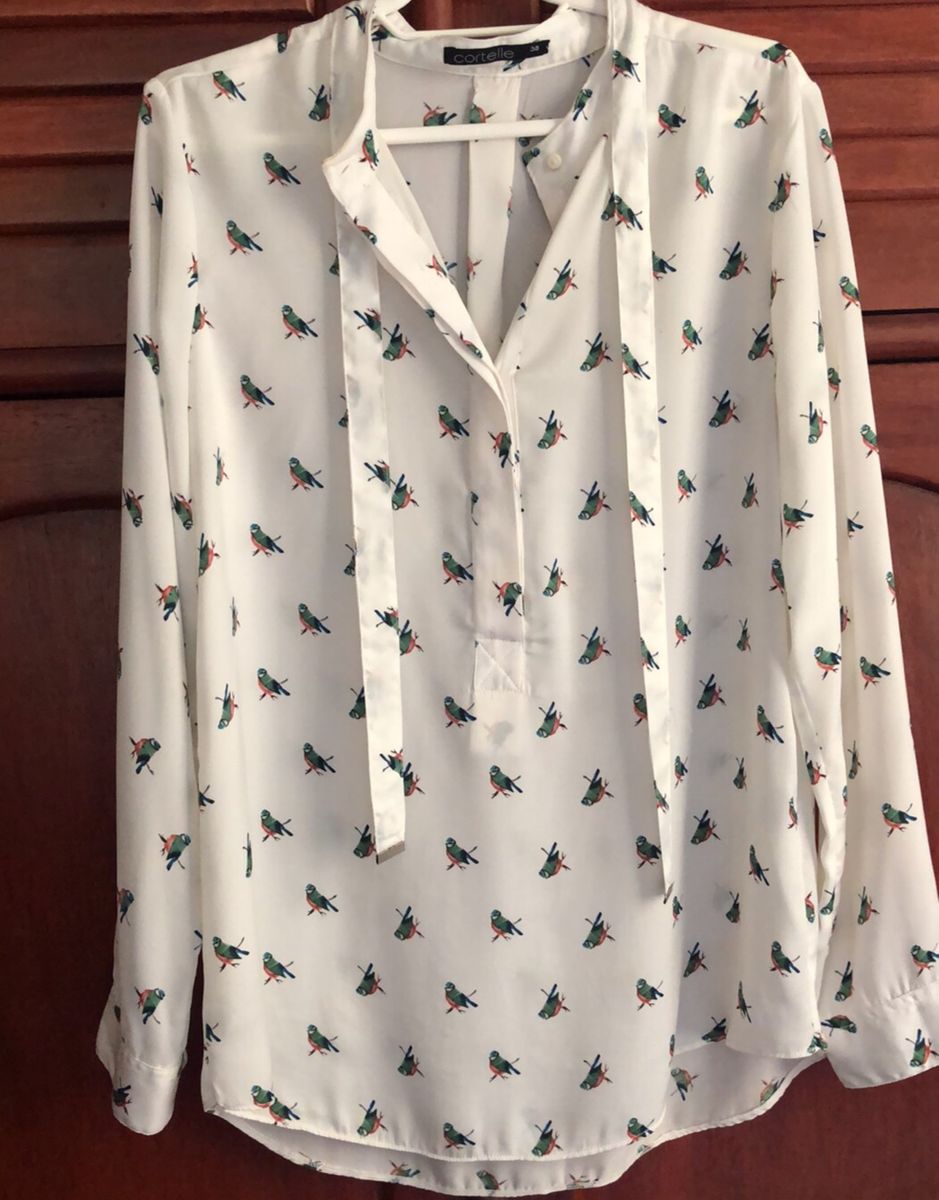 camisa social renner feminina