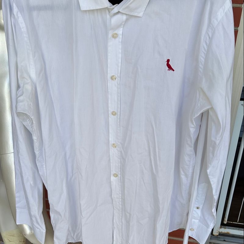 Camisa social store branca masculina reserva