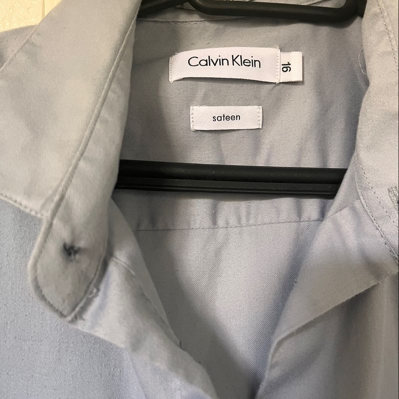 Camisa Social Calvin Klein 16 Anos .